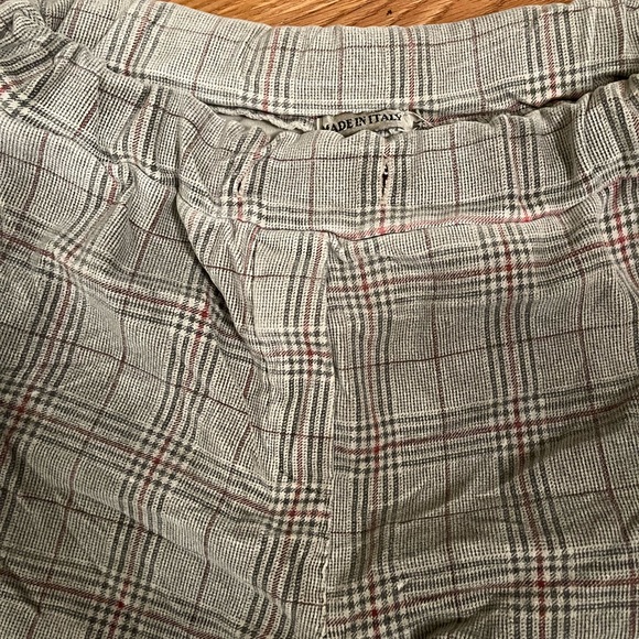 Made In Italy - Plaid Cozy Pants - Picture 3 of 3